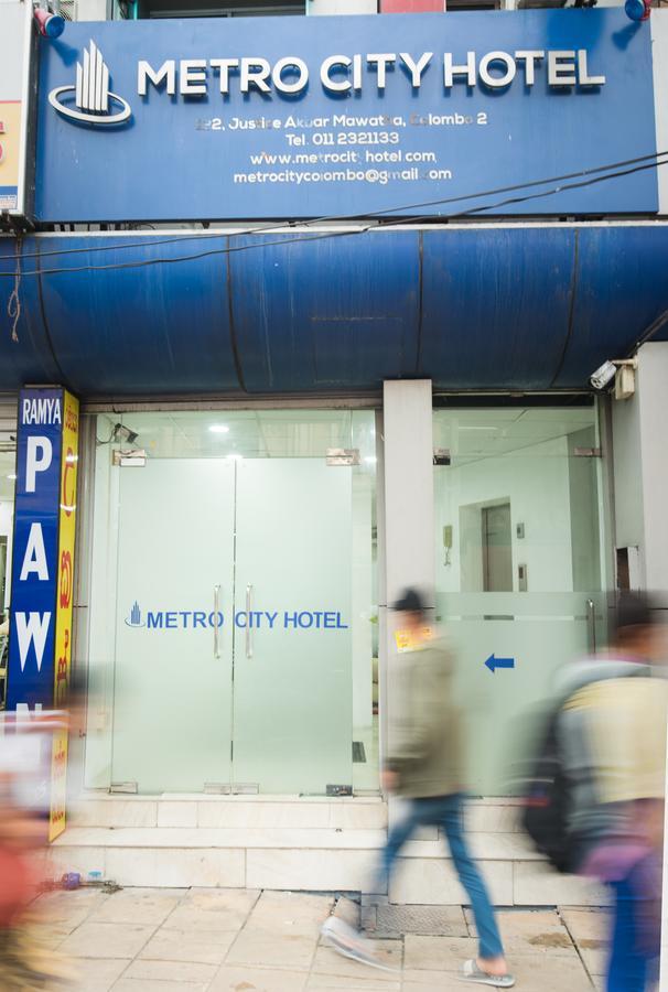 Metro City Hotel Коломбо Экстерьер фото